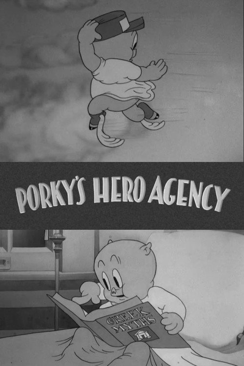 Porky's Hero Agency Poster