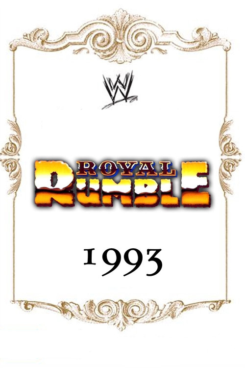 WWE Royal Rumble Countdown 1993 Poster