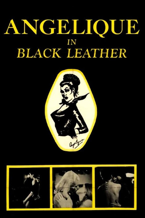 Angelique in Black Leather Poster