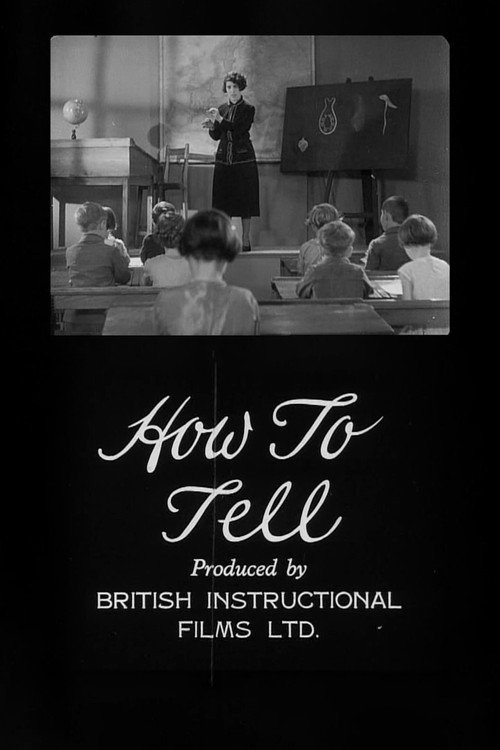 How to Tell Poster