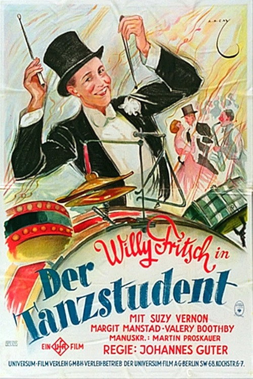 Der Tanzstudent Poster