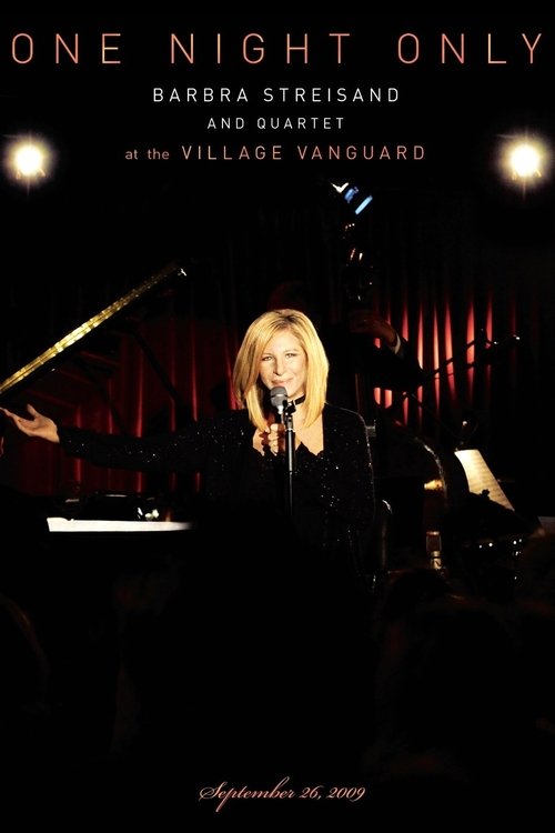 One Night Only: Barbra Streisand and Quartet at the Village Vanguard Poster