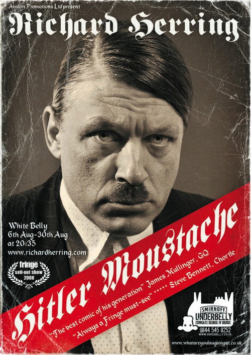 Richard Herring: Hitler Moustache Poster
