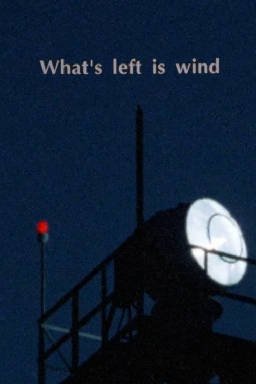 What's Left is Wind Poster
