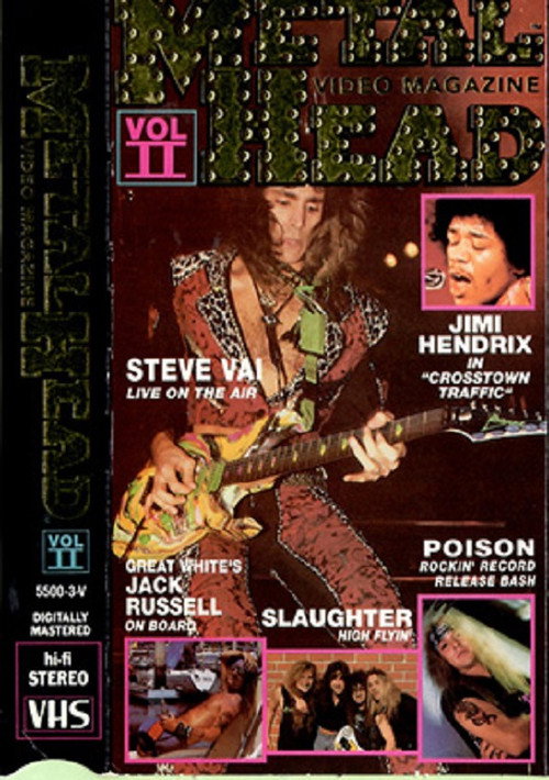 MetalHead Video Magazine Volume 2 Poster