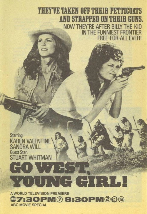 Go West, Young Girl Poster