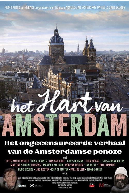 Het hart van Amsterdam Poster
