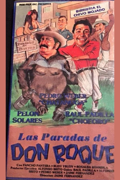 Las paradas de don Roque Poster