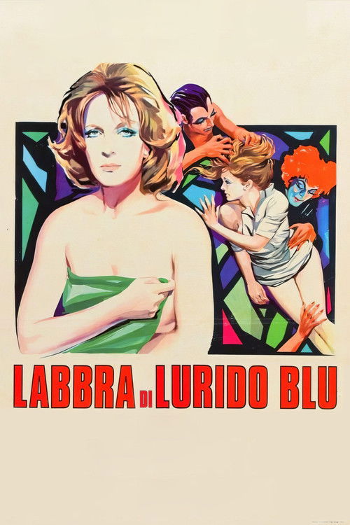 Lips of Lurid Blue Poster