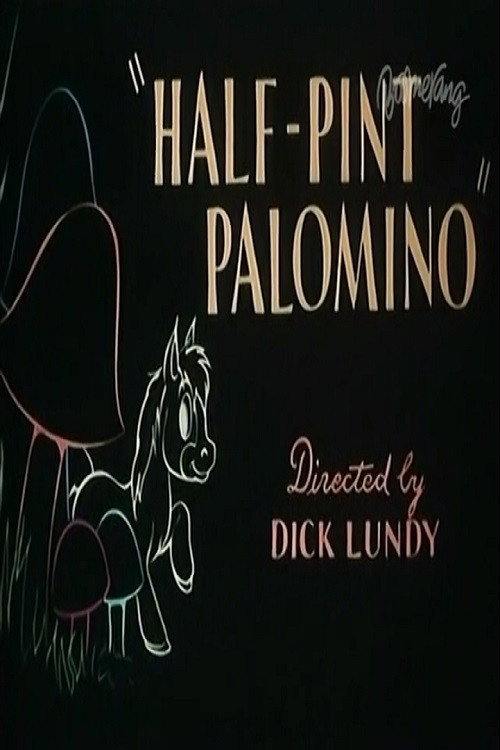 Half-Pint Palomino Poster