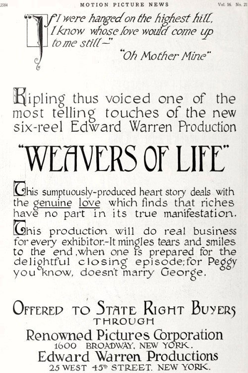 The Weavers of Life Poster