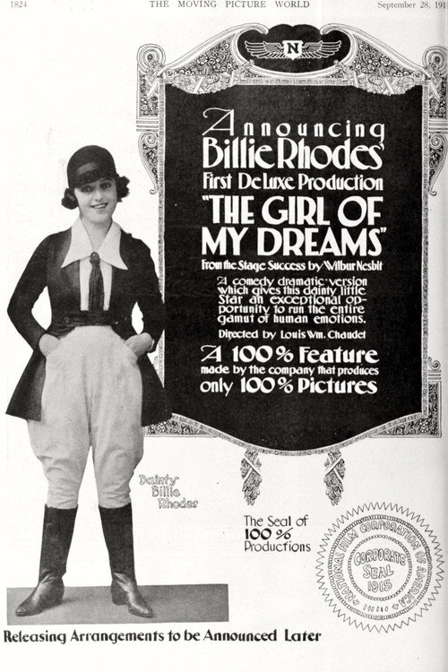 The Girl of My Dreams Poster