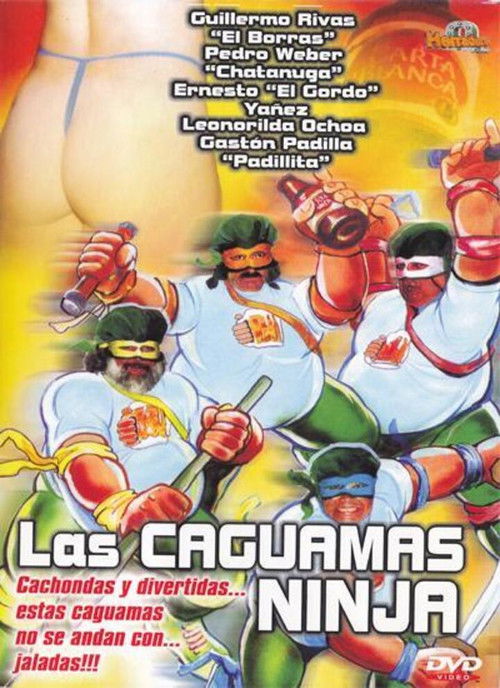 Las caguamas ninja Poster