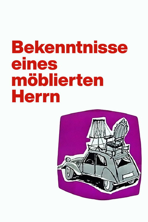 Bekenntnisse eines möblierten Herrn Poster