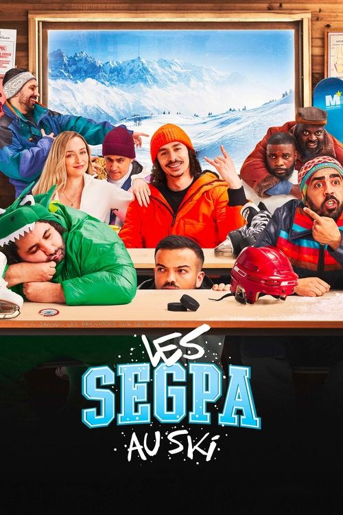 Les SEGPA au ski Poster