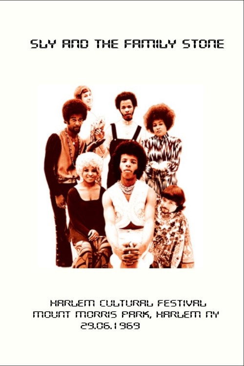Sly & The Family Stone: Harlem Cultural Festival '69 Poster