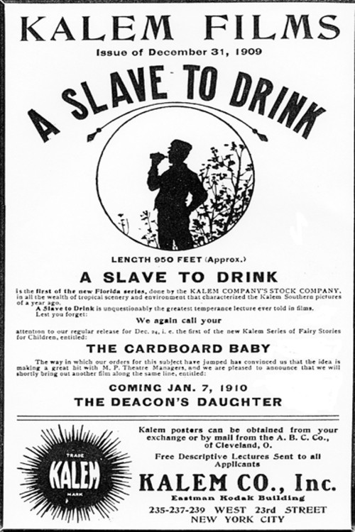 A Slave to Drink Poster