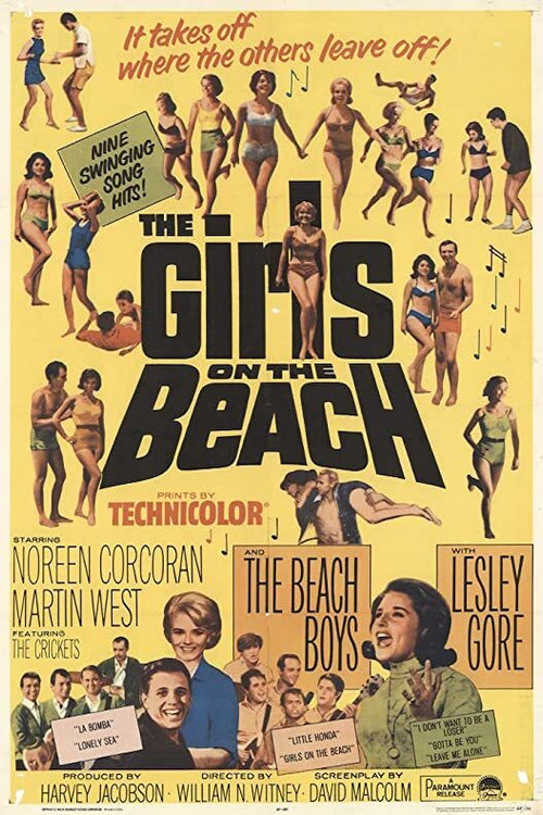 The Girls on the Beach Poster