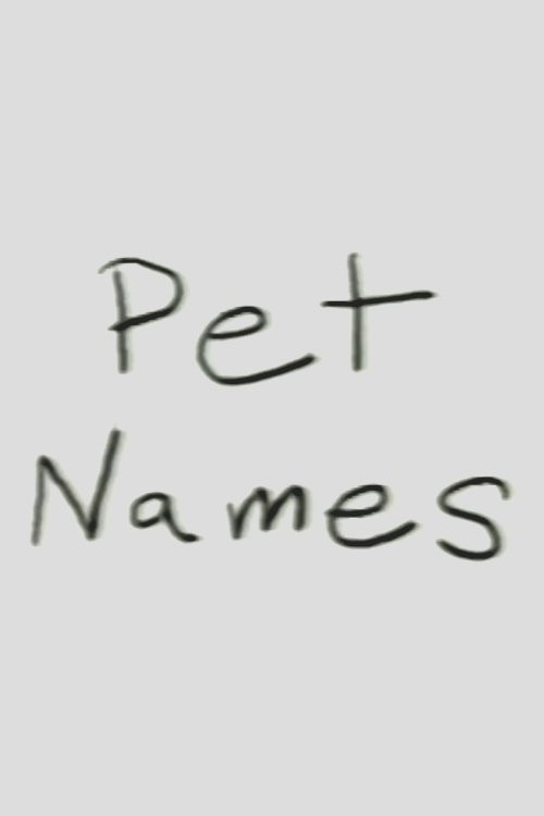 Pet Names Poster