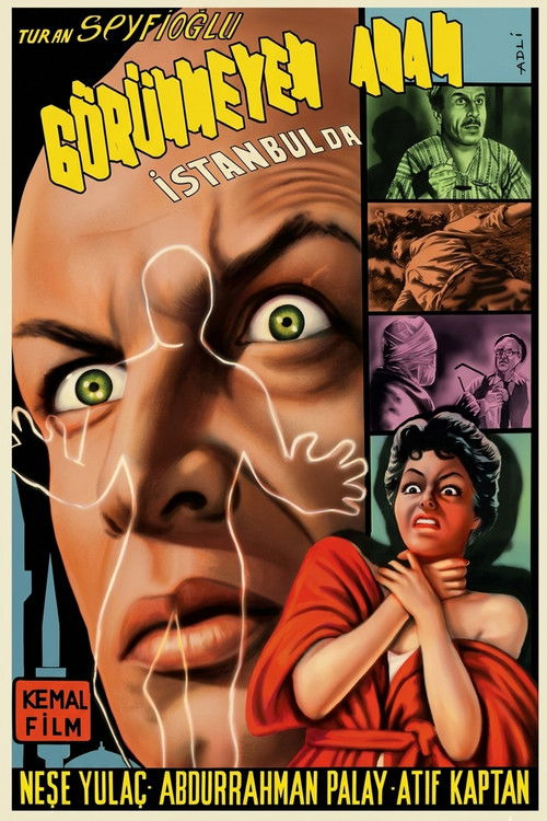 The Invisible Man in Istanbul Poster