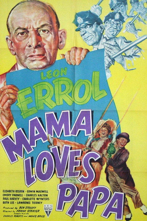 Mama Loves Papa Poster