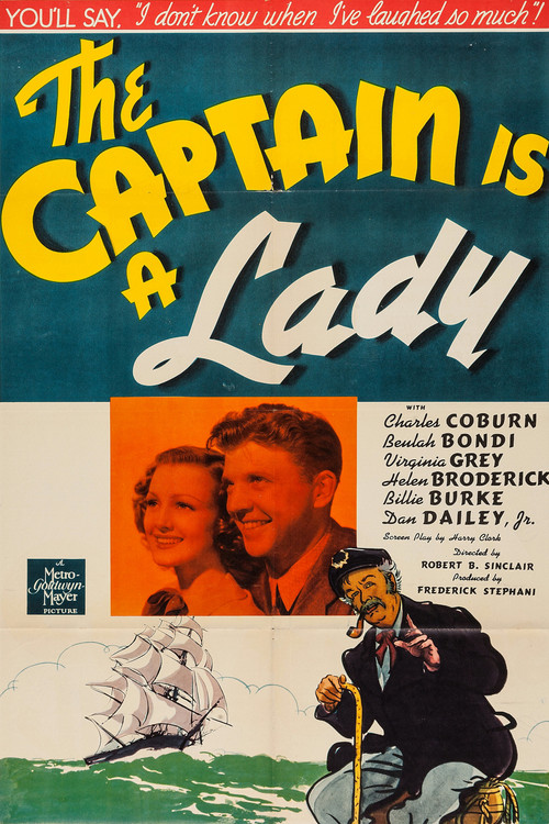 The Captain is a Lady Poster