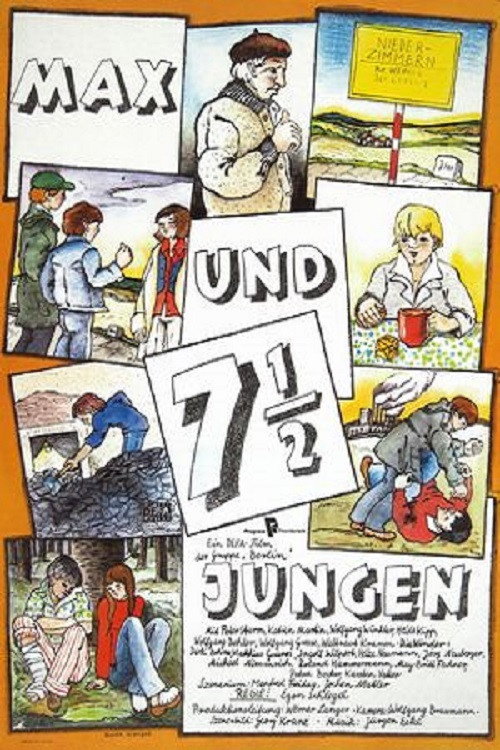 Max und siebeneinhalb Jungen Poster