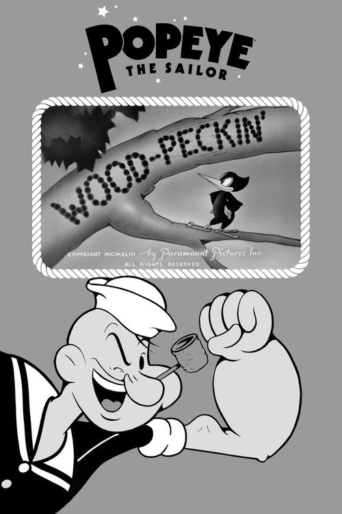 Wood-Peckin' Poster