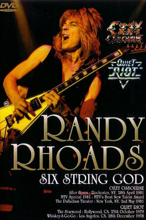 Randy Rhoads – Six String God Poster
