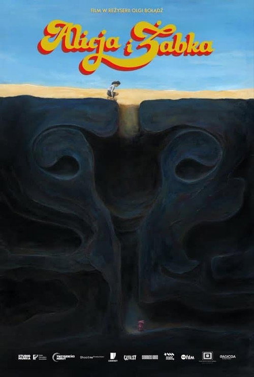 Alice and the Frog Poster