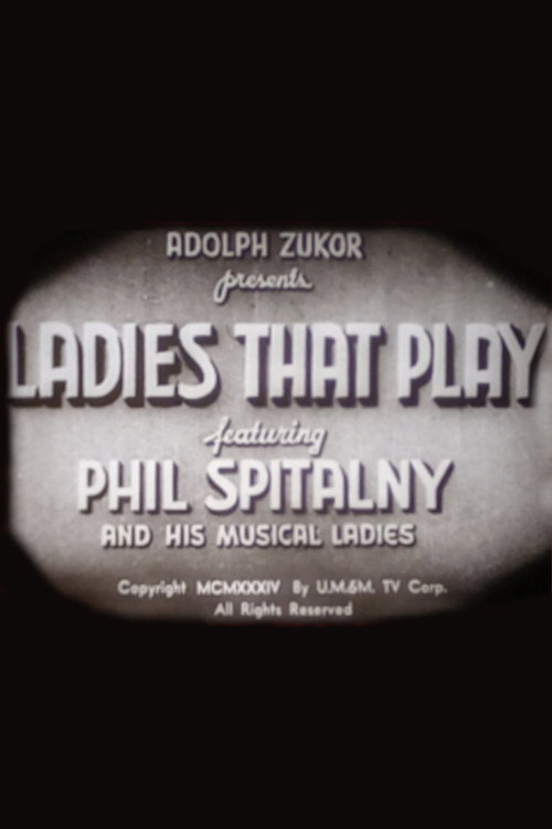 Ladies That Play Poster