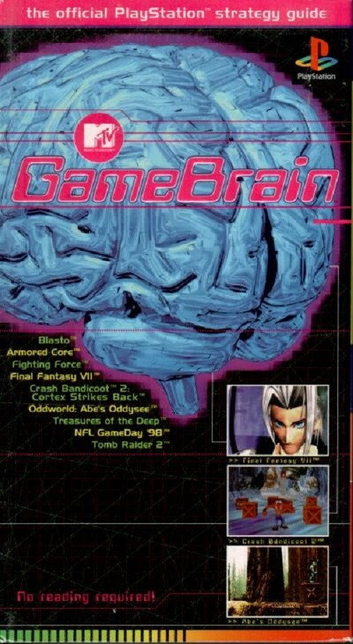 Gamebrain: The Official PlayStation Strategy Guide Poster