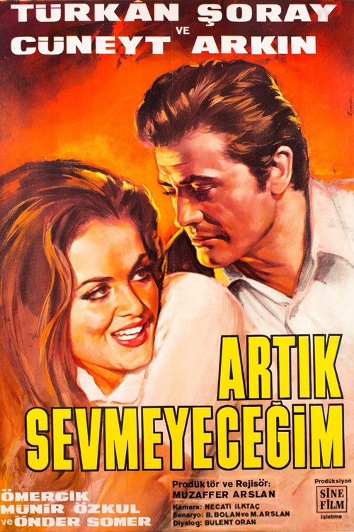 Artık Sevmeyeceğim Poster