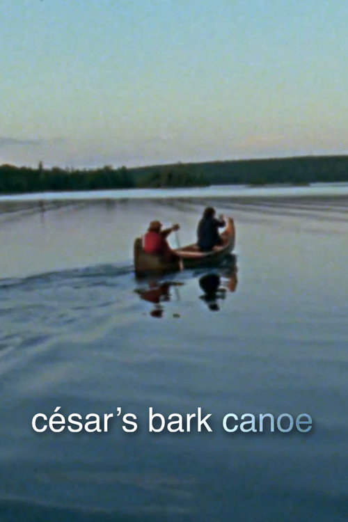 Cesar's Bark Canoe Poster