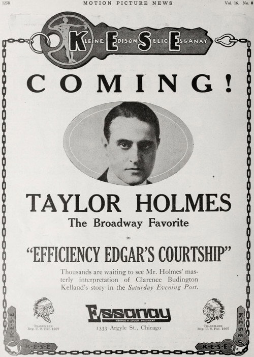 Efficiency Edgar's Courtship Poster