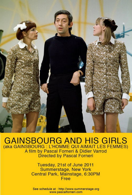 Gainsbourg and His Girls Poster