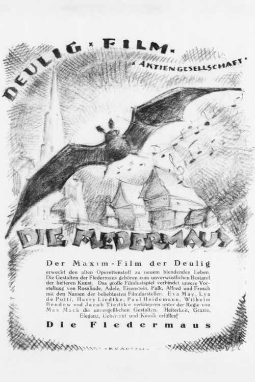 Die Fledermaus Poster