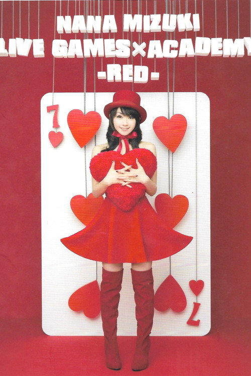 NANA MIZUKI LIVE GAMES 2010 RED STAGE Poster