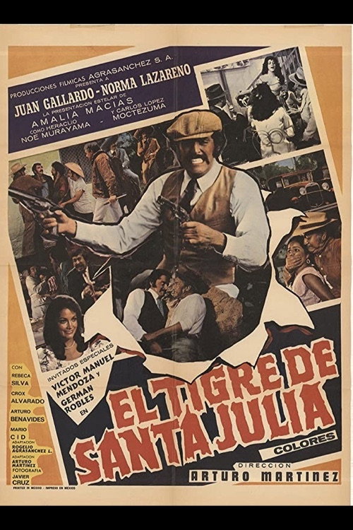 El Tigre De Santa Julia Poster
