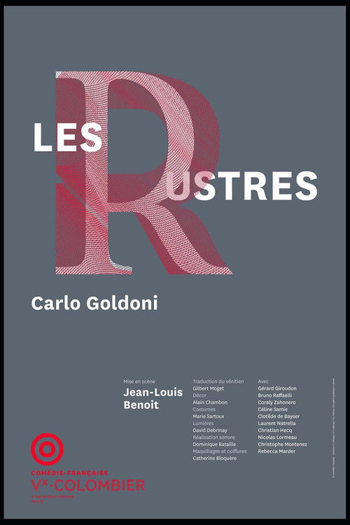 Les rustres Poster