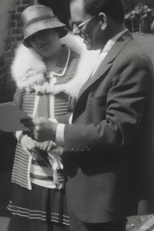 Mabel and Bill Dumphy's visit with Hazel & Lon Chaney Poster