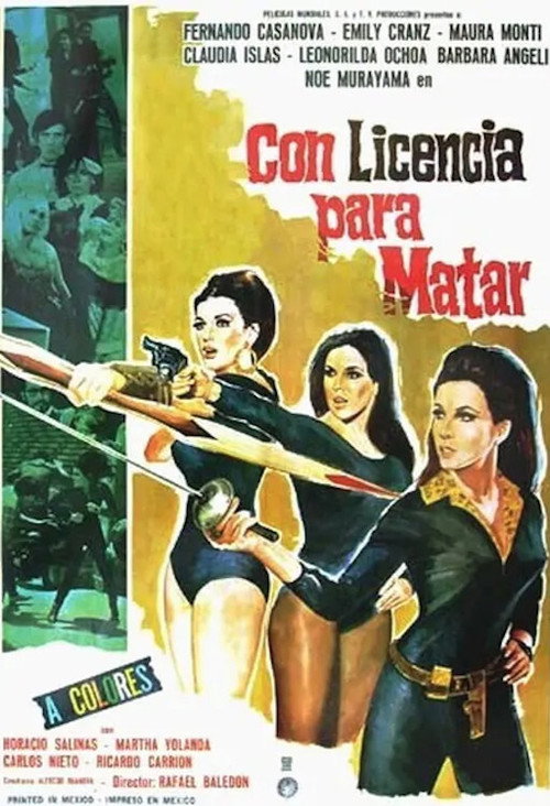 Con licencia para matar Poster