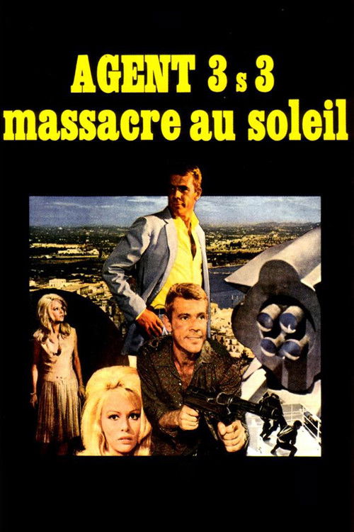 Agent 3S3, Massacre in the Sun Poster
