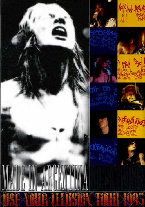 Guns N' Roses Made In Argentina Poster