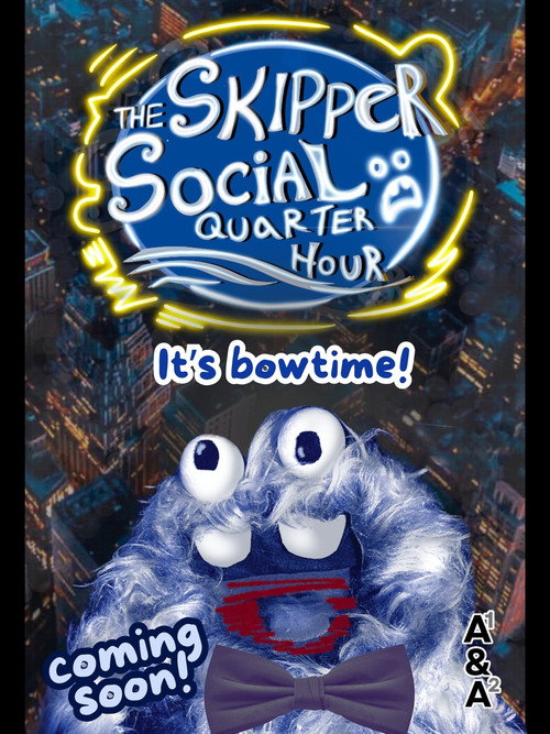 The Skipper Social Quarter Hour Poster