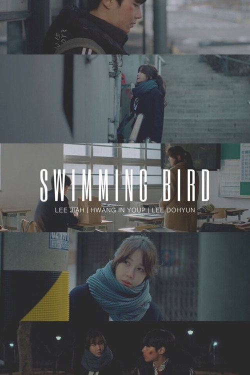 Swimming Bird Poster