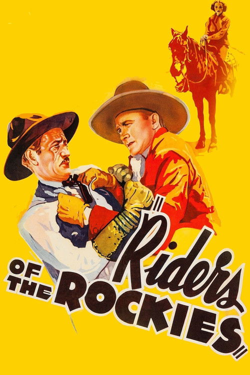 Riders of the Rockies Poster