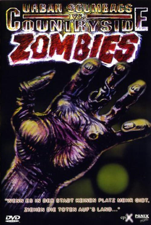 Urban Scumbags vs. Countryside Zombies Poster
