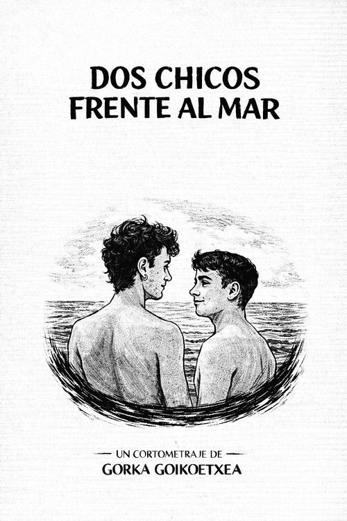 Dos Chicos Frente al Mar Poster