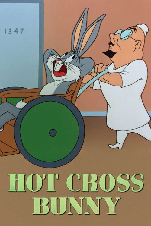 Hot Cross Bunny Poster